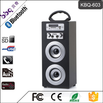 BBQ KBQ-603 10W 1200mAh 2018 Altavoz Bluetooth profesional inalámbrico